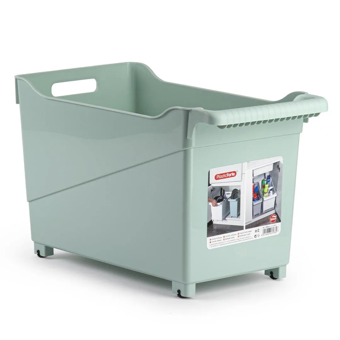 24cm Multi Function Storage Trolley - Assorted Colours