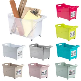 24cm Multi Function Storage Trolley - Assorted Colours