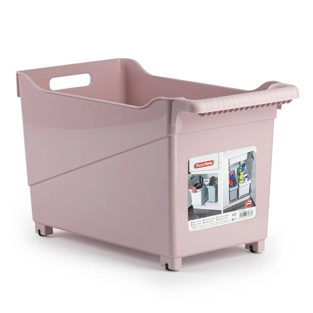 24cm Multi Function Storage Trolley - Assorted Colours