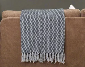 Ainsley Throw Blanket with Hand knotted Tassels