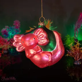 AXOLOTL GLASS ORNAMENT
