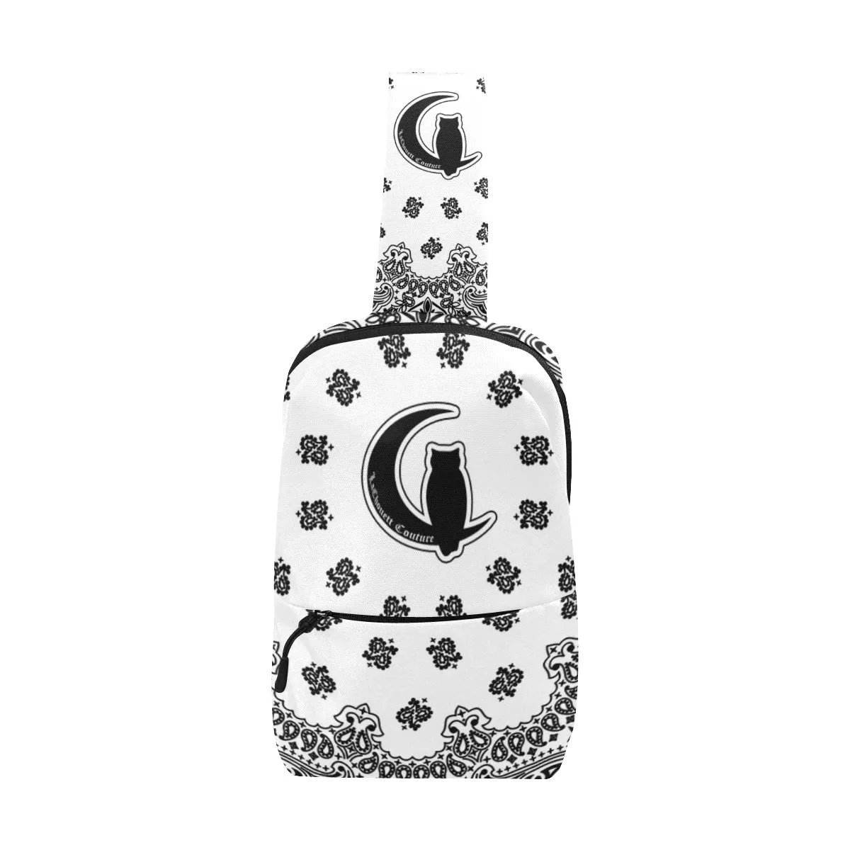 BANDANA WHITE Chest Bag