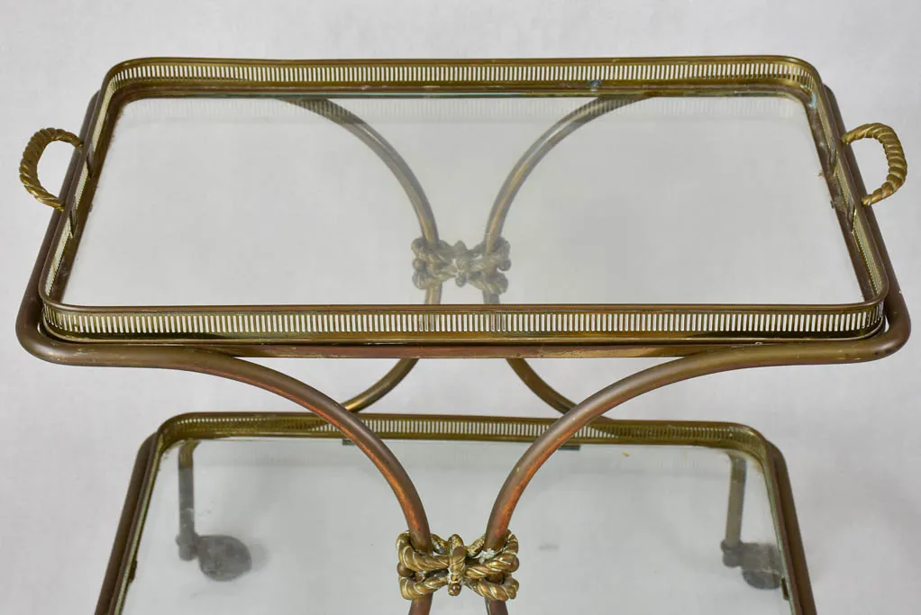 Bar cart (Maison Bagues, attributed) 1960s