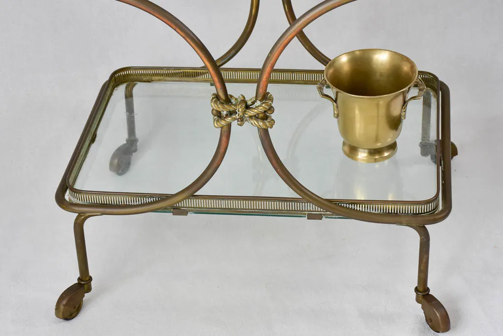 Bar cart (Maison Bagues, attributed) 1960s