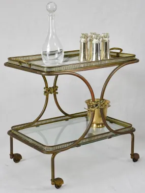Bar cart (Maison Bagues, attributed) 1960s