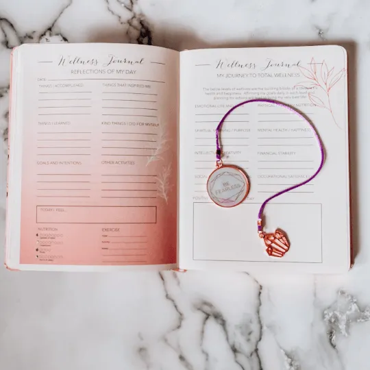 Be Fearless Inspirational Bookmark