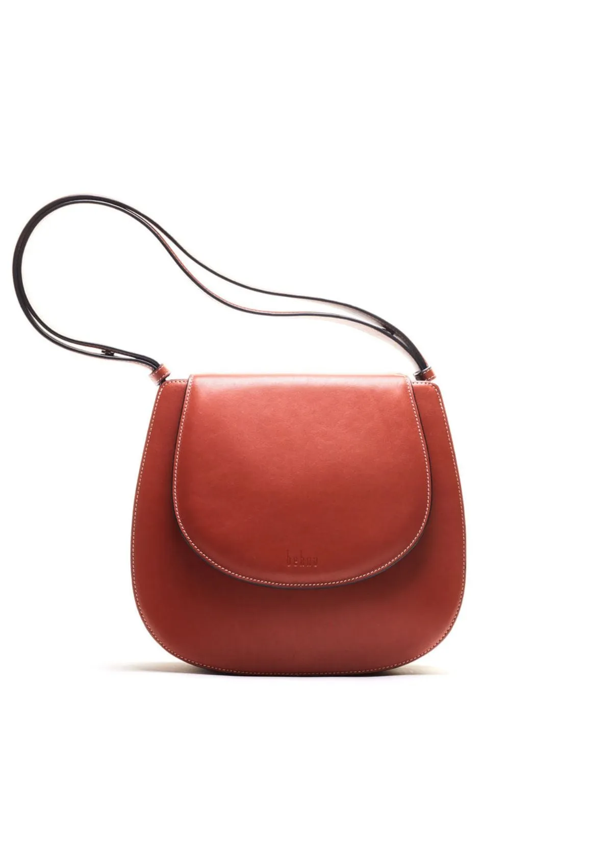 BEHNO Tilda Saddle Bag Convertible Handbag - Terracotta