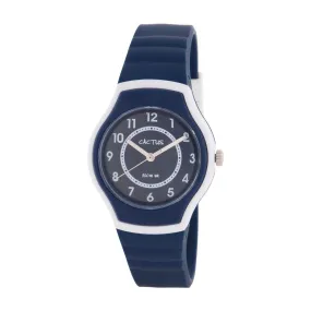 Cactus Watch Sunset Navy Blue/White Trim