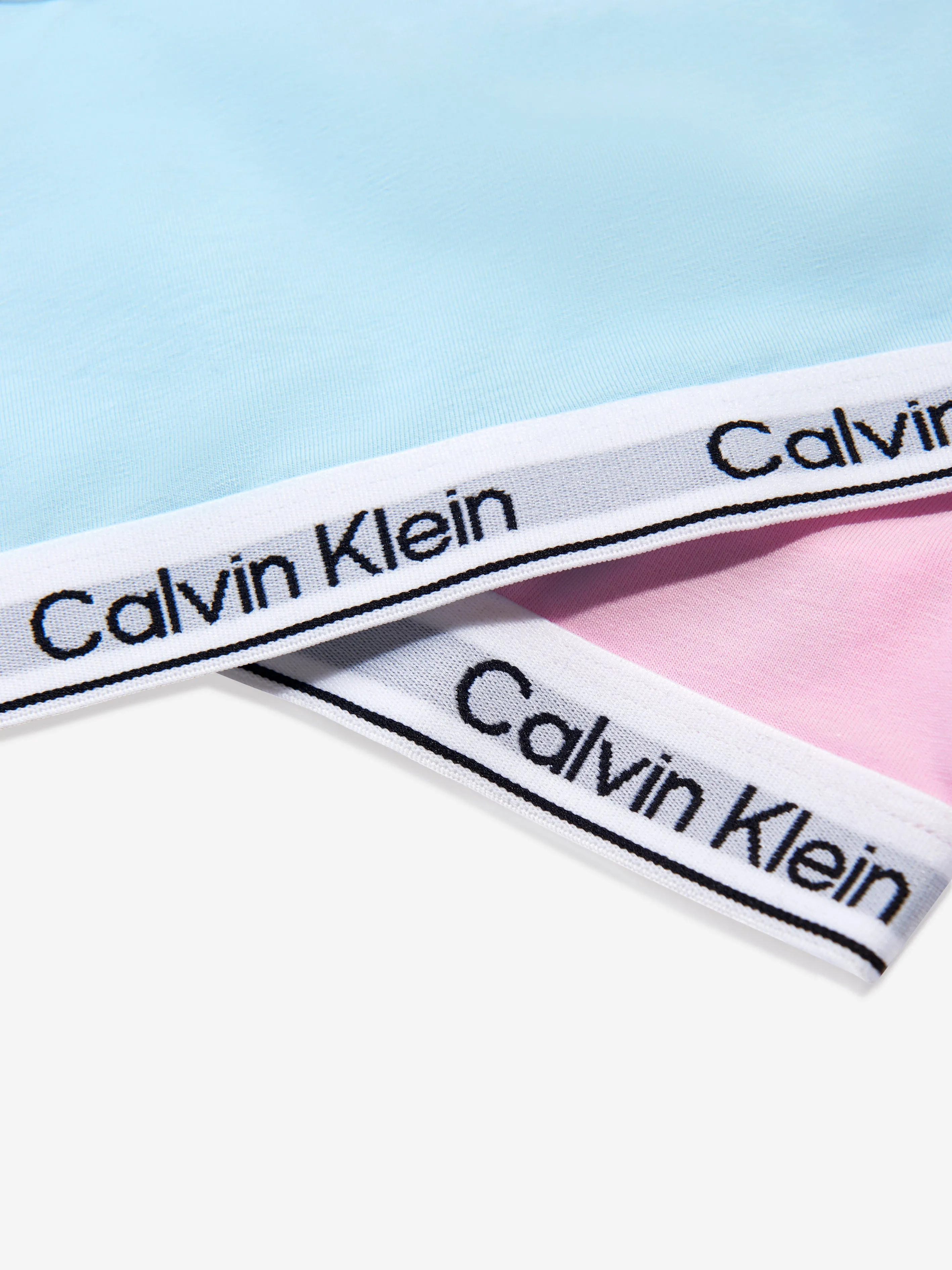Calvin Klein Girls 2 Pack Bralette Set in Multicolour