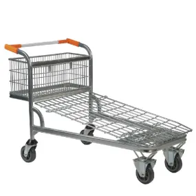 Cash & Carry Trolley Wire Mesh Base   500KG Load Capacity