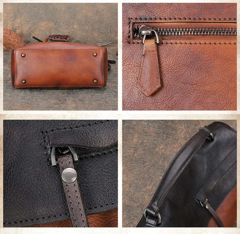 Cool Ladies Leather Over The Shoulder Bag Genuine Leather Handbags For Women