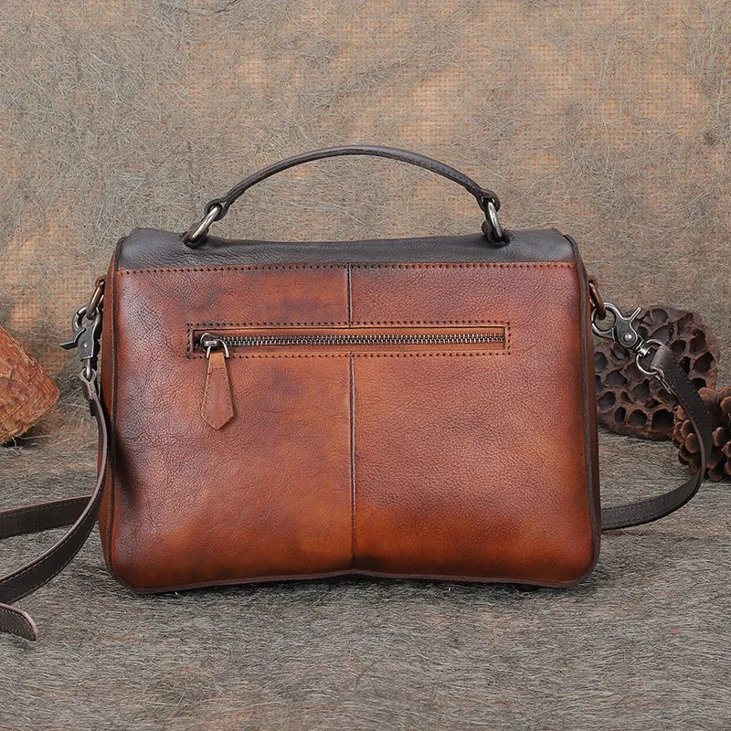 Cool Ladies Leather Over The Shoulder Bag Genuine Leather Handbags For Women