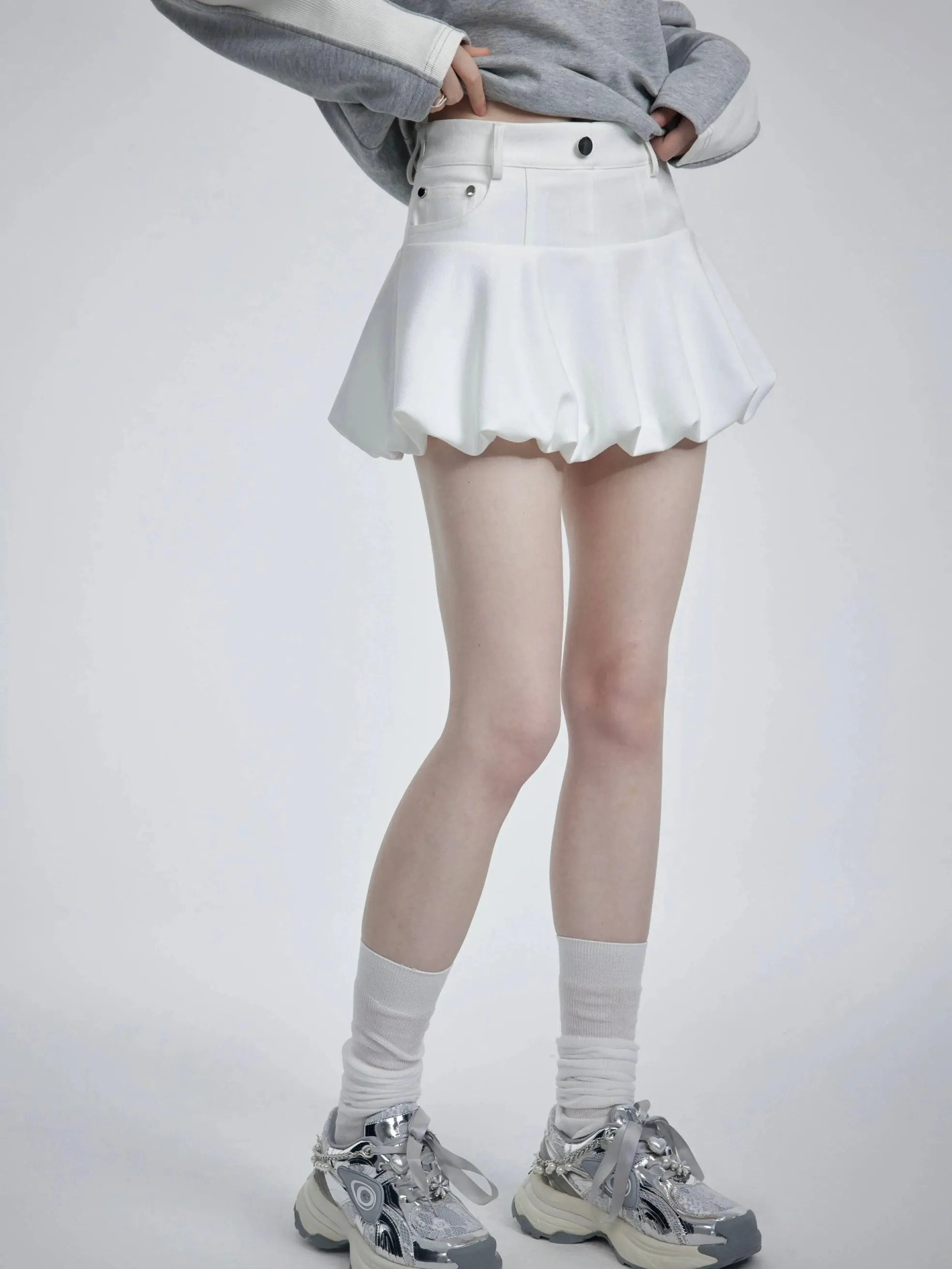 [Customizable] Flower Power Mini Skirt