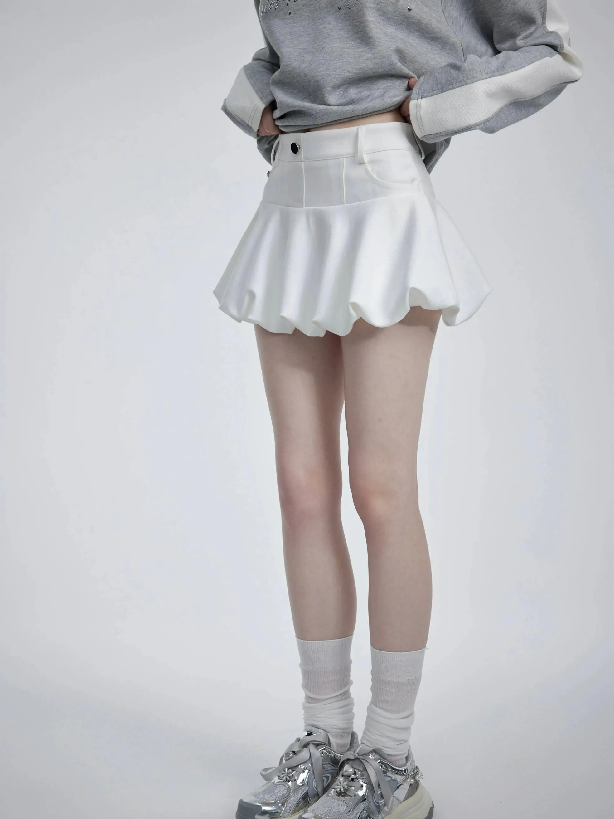 [Customizable] Flower Power Mini Skirt