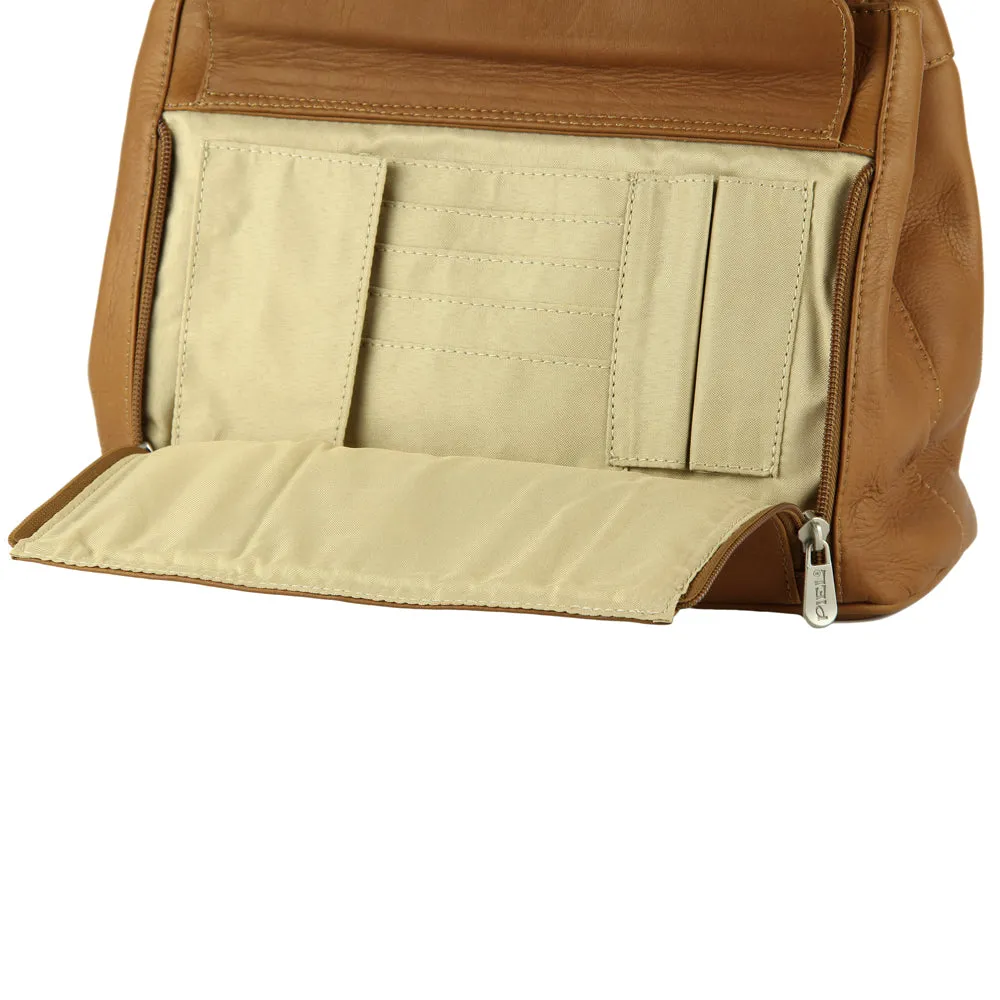 DOUBLE COMPARTMENT SHOULDER BAG
