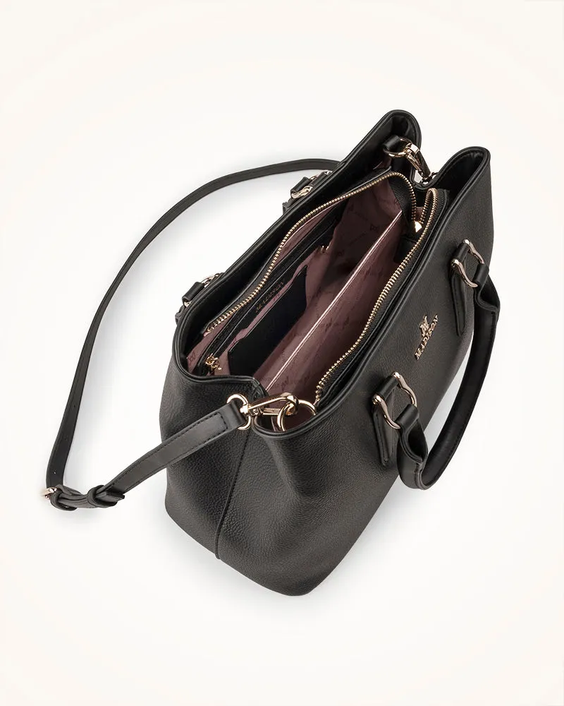 Eve Zip Top Satchel Bag