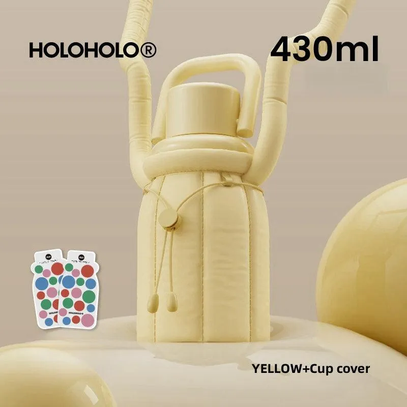 HOLOHOLO Portable and Stylish MIU Cup 430ml - Perfect Daily Companion Milk Insulated Bottle