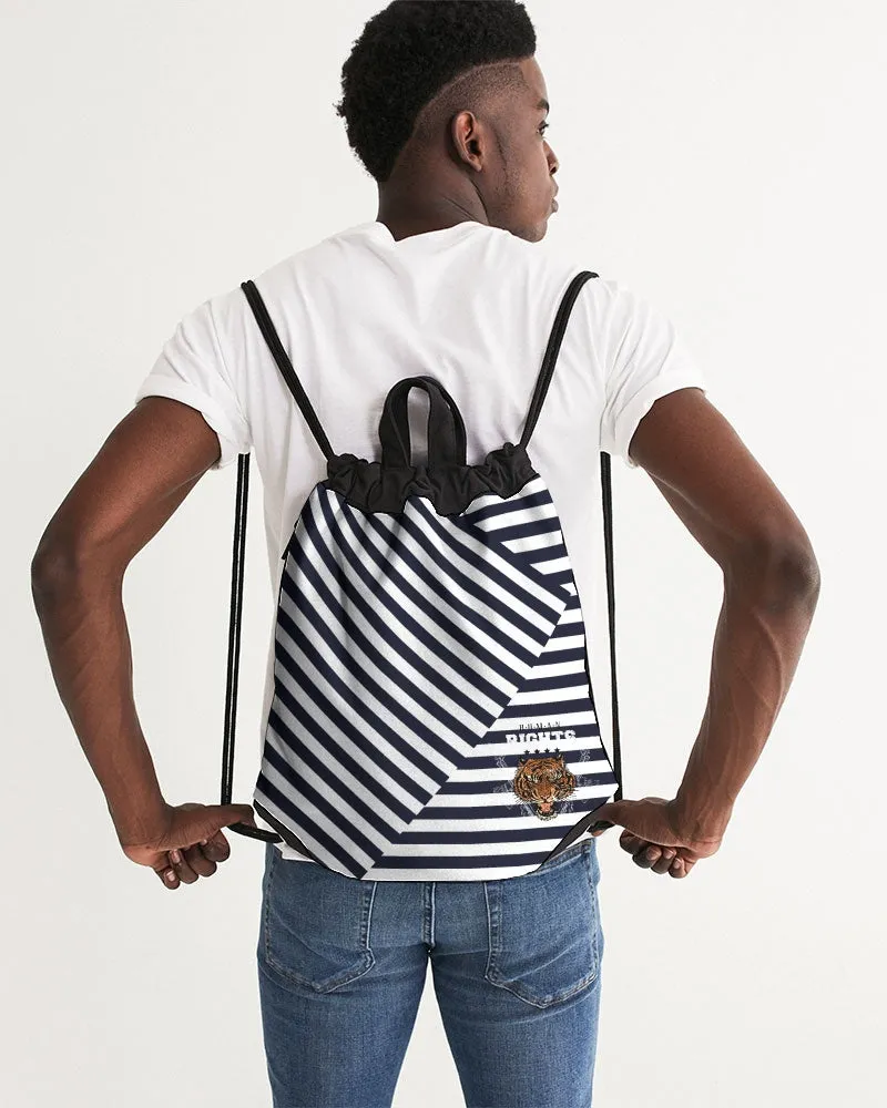 Human Right Canvas Drawstring Bag