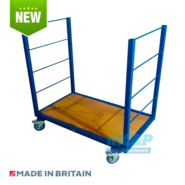 Industrial Distribution Trolley With Removable Shelves