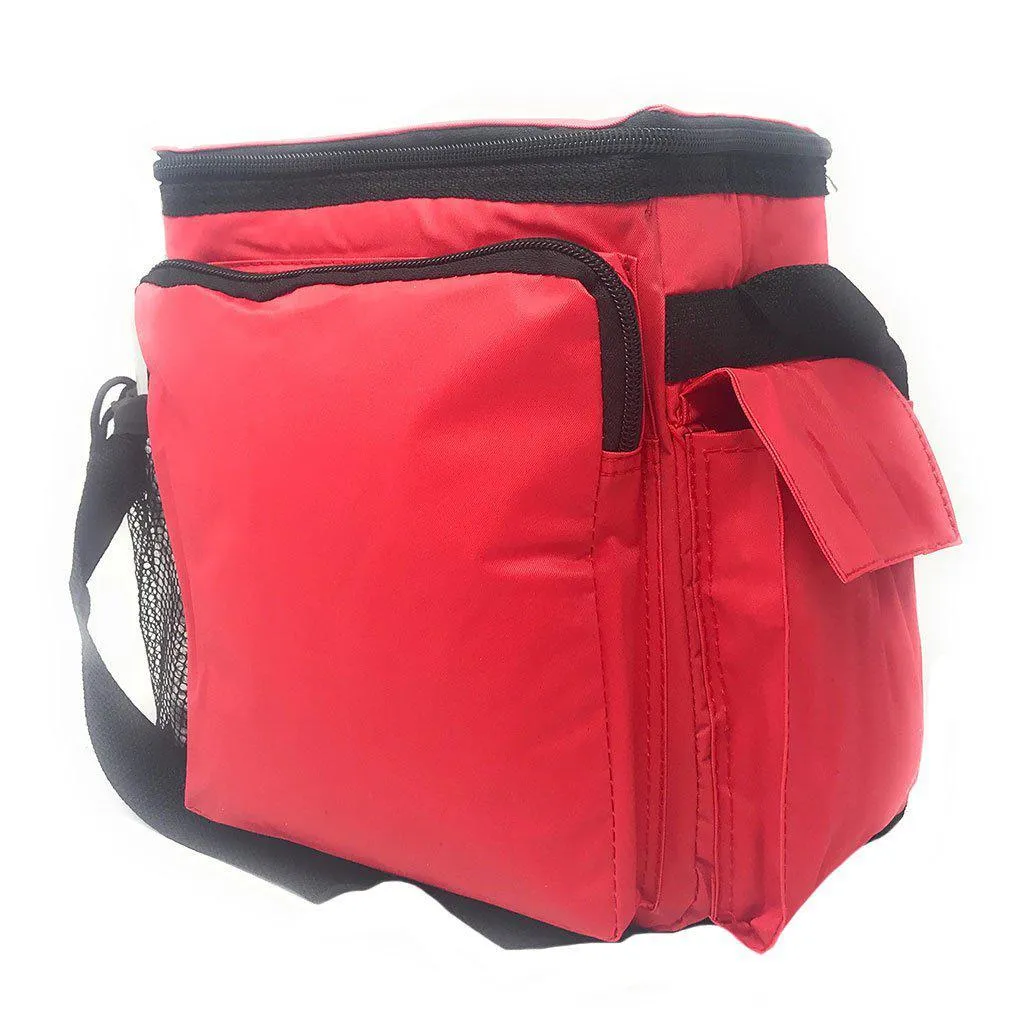Insulated Lunch Cooler Box Bag 12-Pack Picnic Beer Bottles Water Food 8 X10inch