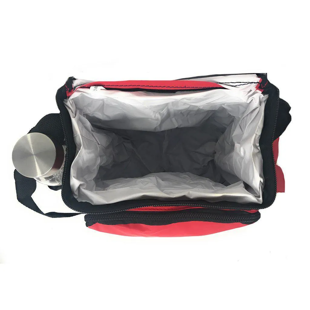 Insulated Lunch Cooler Box Bag 12-Pack Picnic Beer Bottles Water Food 8 X10inch