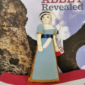 Jane Austen Handmade Decoration