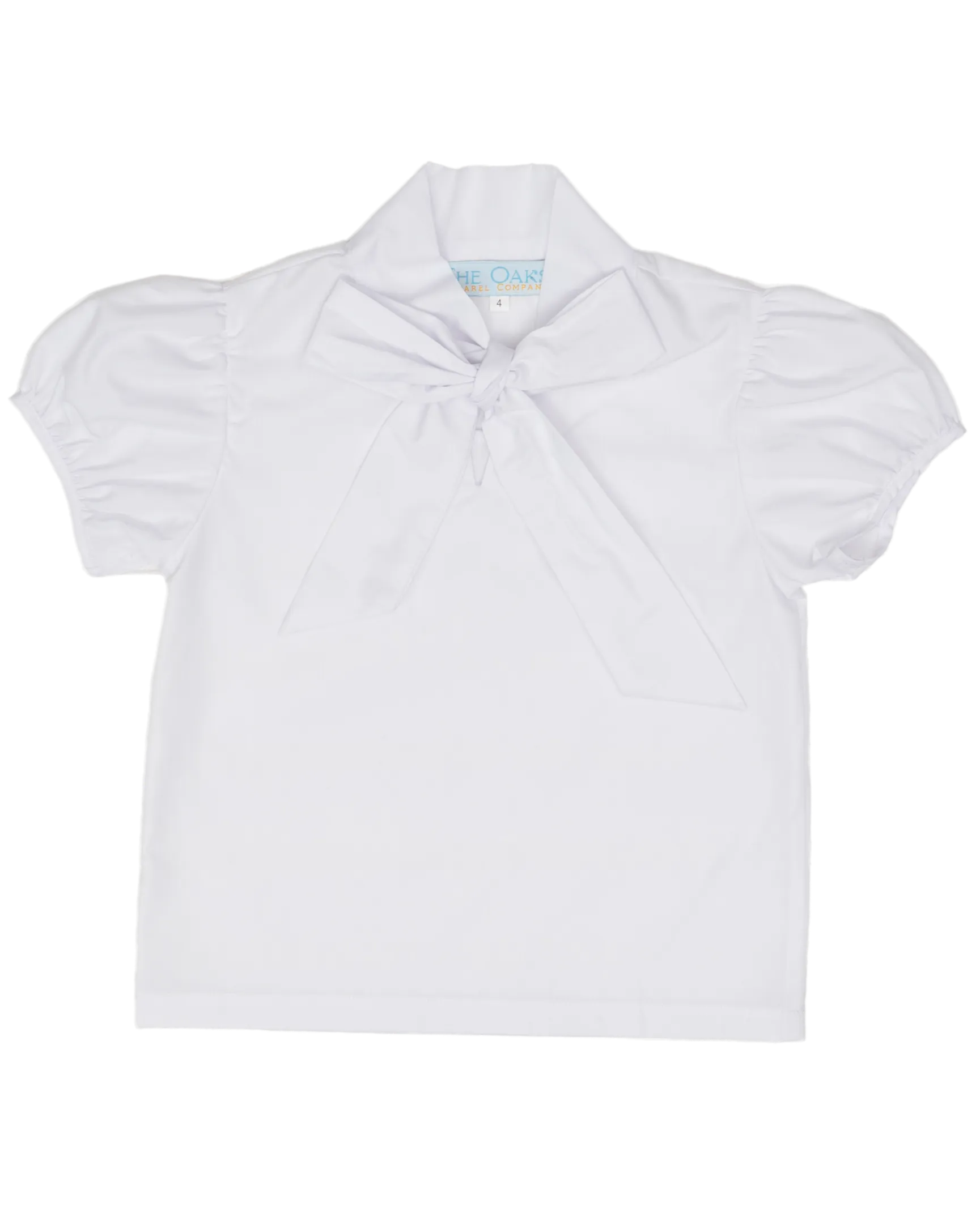 Jane Short Sleeve Bow Blouse