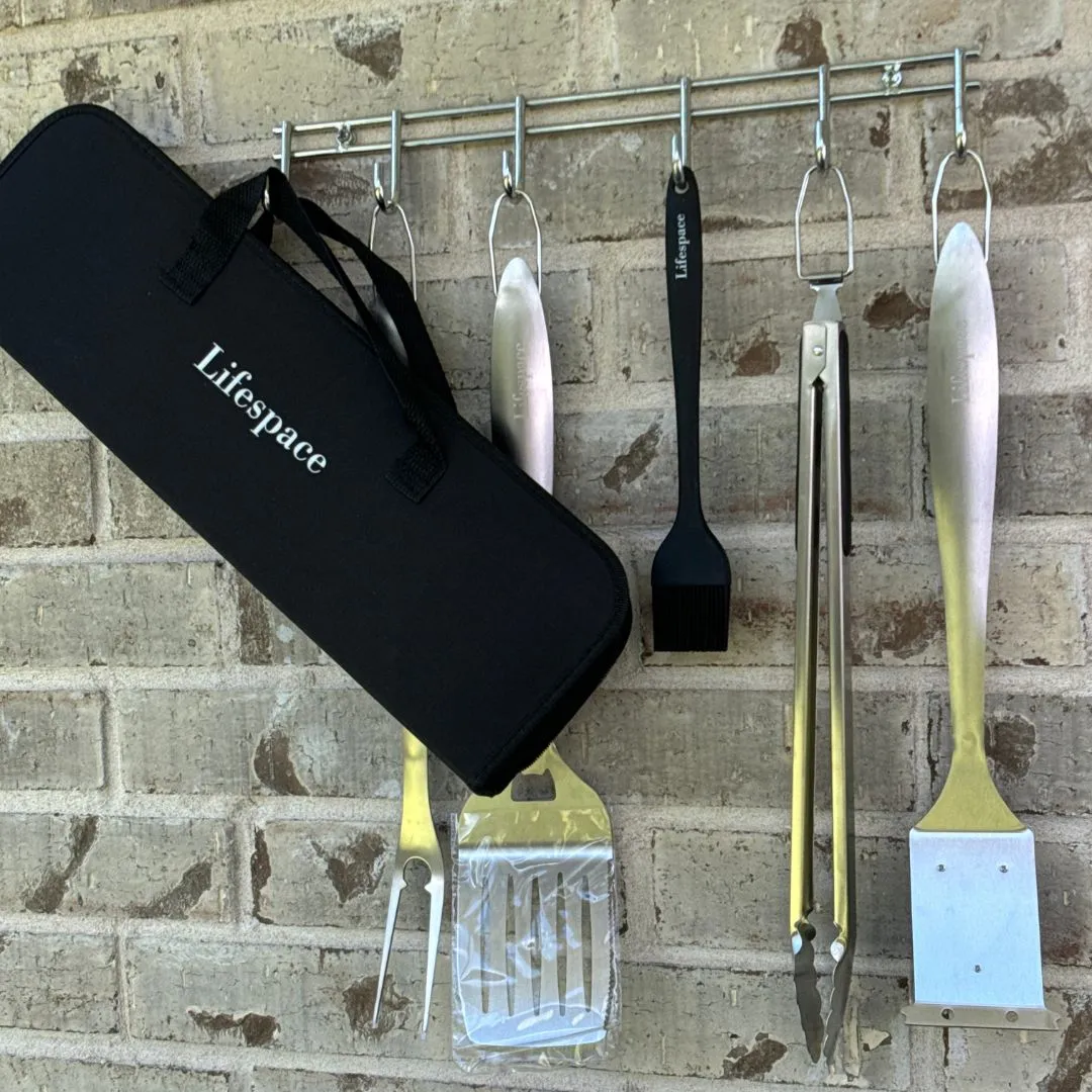 Lifespace Premium Grill Tool Bundle Kit