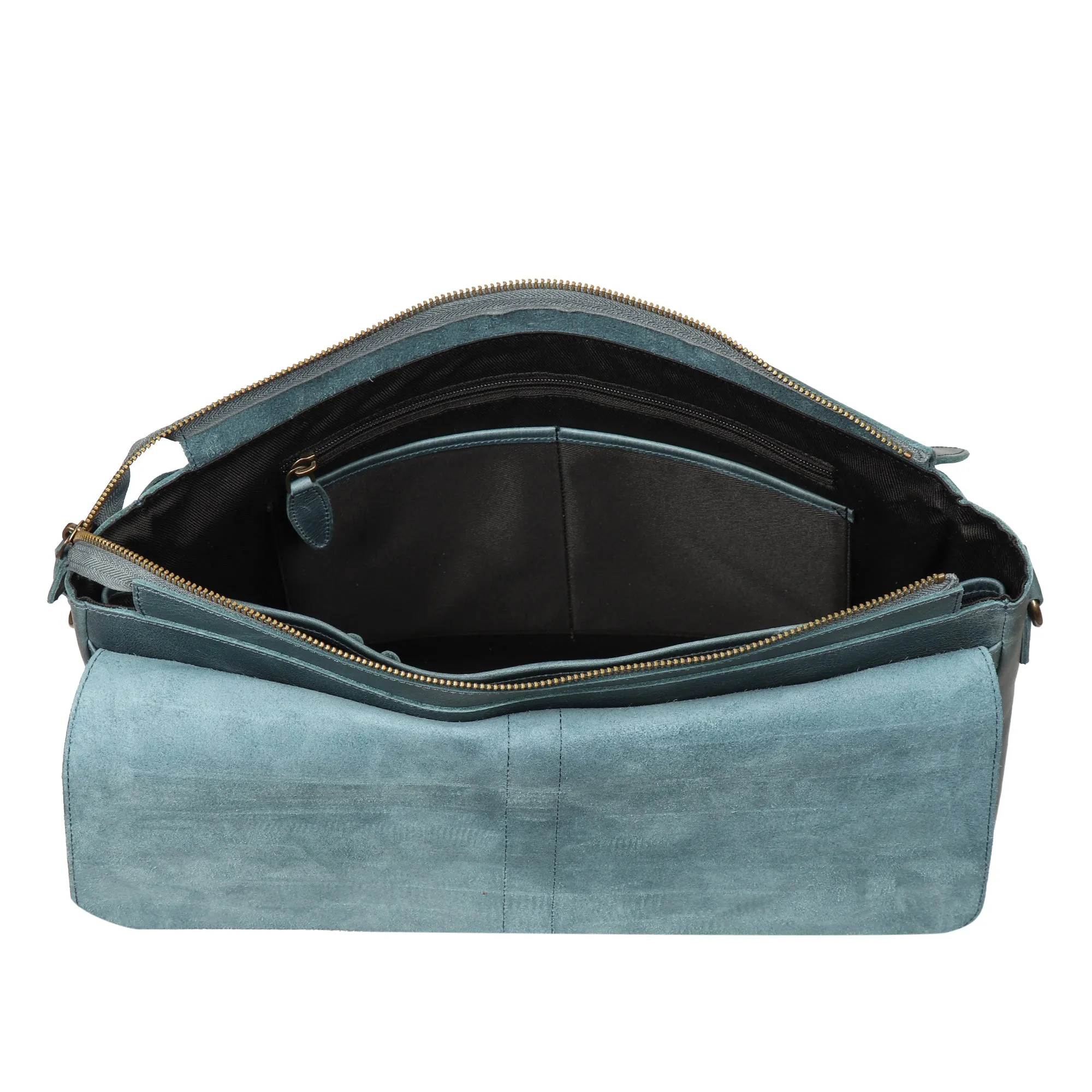 Londo Zion Personalized Real Leather Messenger Bag, MacBook Pro 16, 15 inch - 14, 13 inch Leather Sleeve, Laptop Bag with Unique Design, Unisex Travel Bag