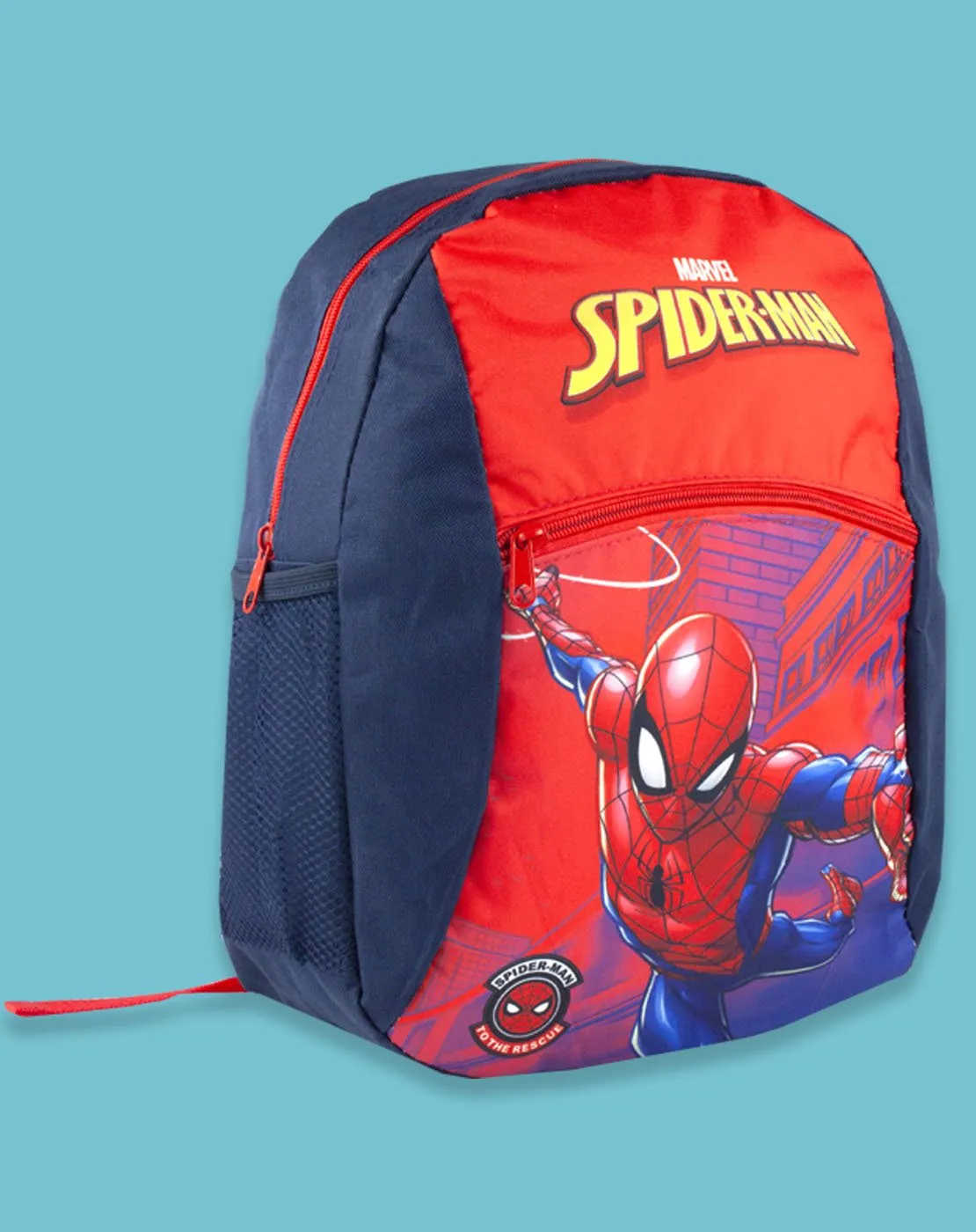 Marvel Spider-man Boy's Kid's Red/Blue Polyester School Backpack Rucksack