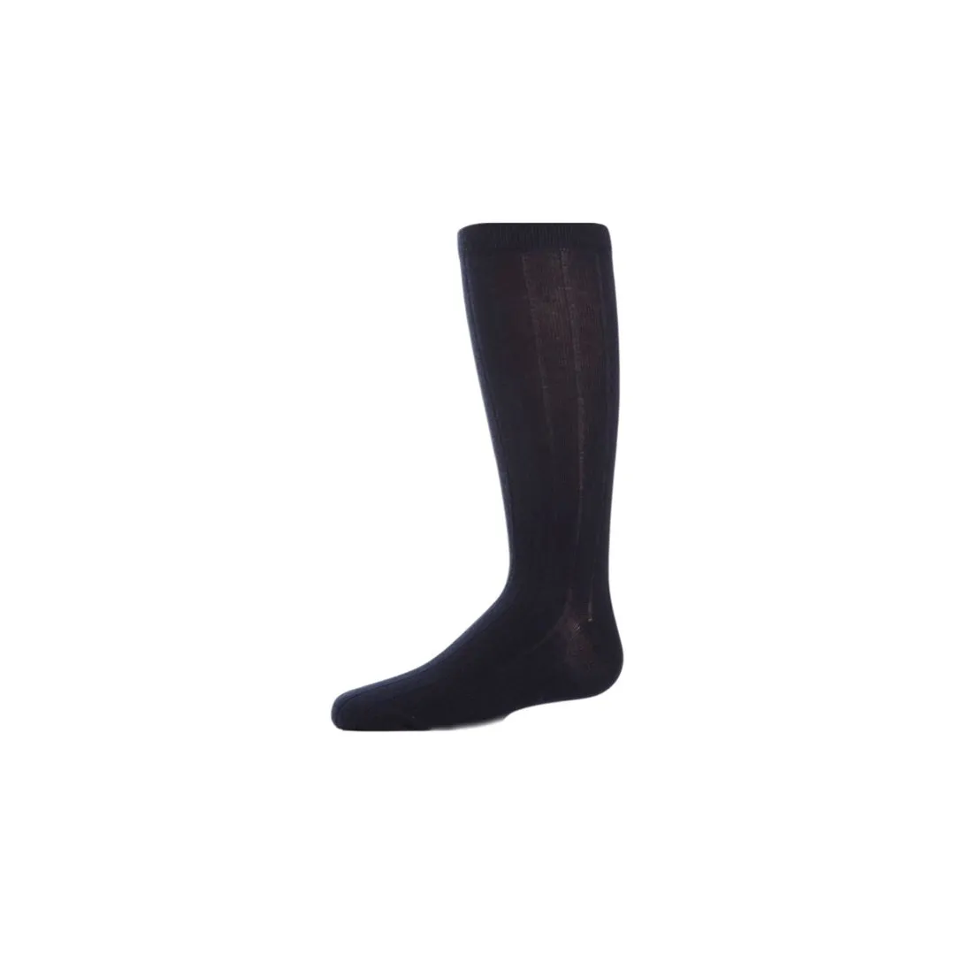 Memoi Boys 3 Pack Ribbed Socks