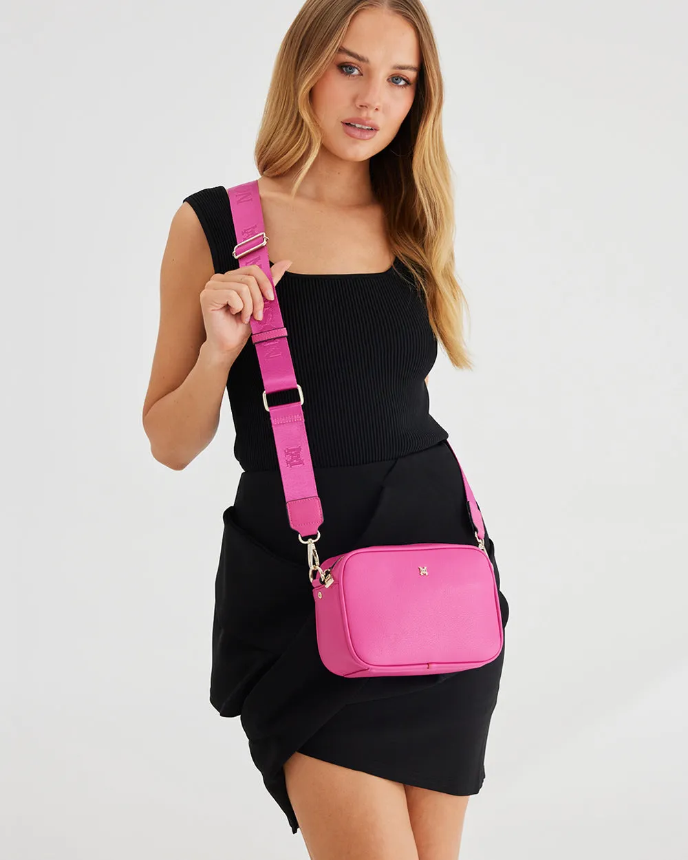 Monica Crossbody Bag & 3 Straps - One Bag 3 Ways