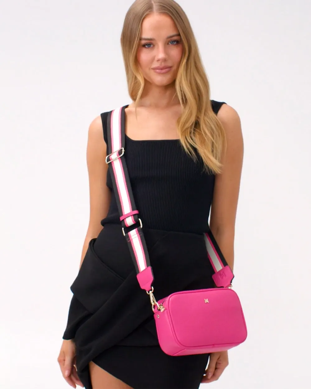 Monica Crossbody Bag & 3 Straps - One Bag 3 Ways