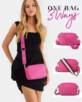 Monica Crossbody Bag & 3 Straps - One Bag 3 Ways