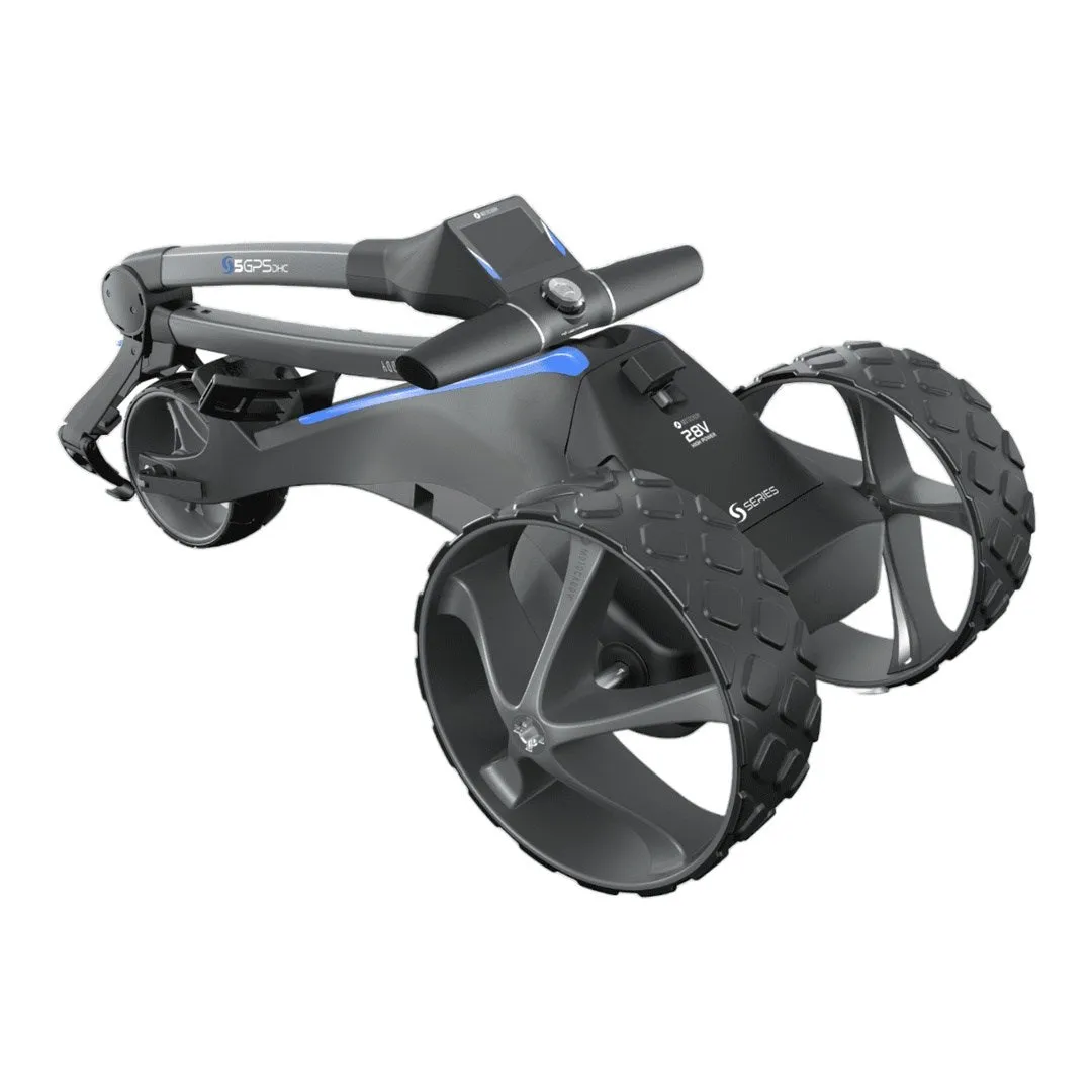 Motocaddy S5 GPS DHC Electric Golf Trolley | 36 Hole Lithium Battery