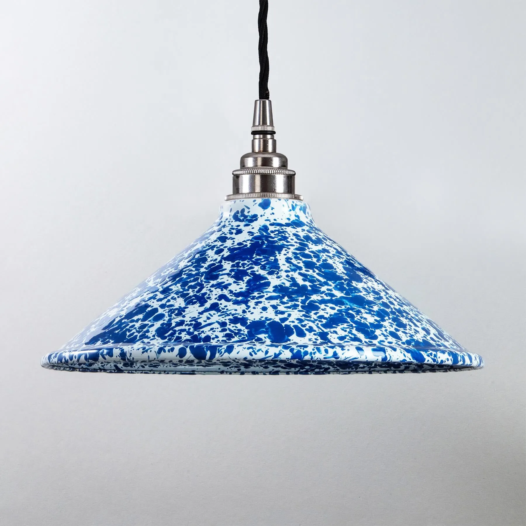 Old School Electric Splatter Wear Pendant Light