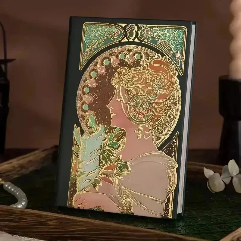 Opulent Vintage Illustrated Notebook