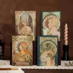 Opulent Vintage Illustrated Notebook