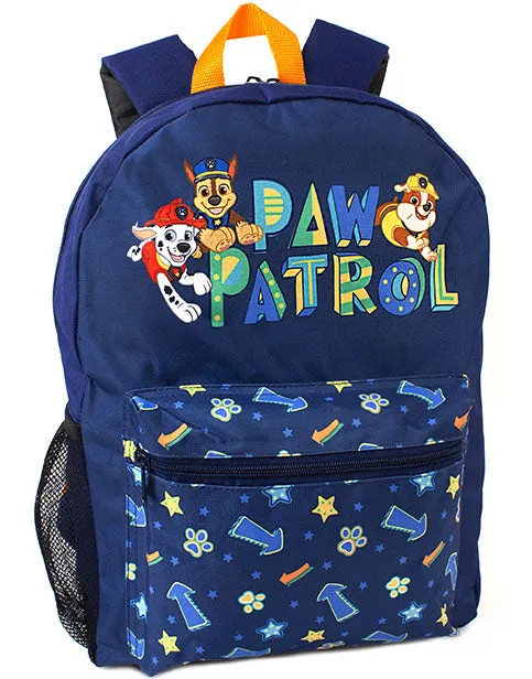 Paw Patrol 4 Piece School Backpack, Lunch bag, Pencil Case & Bottle Set For Kids