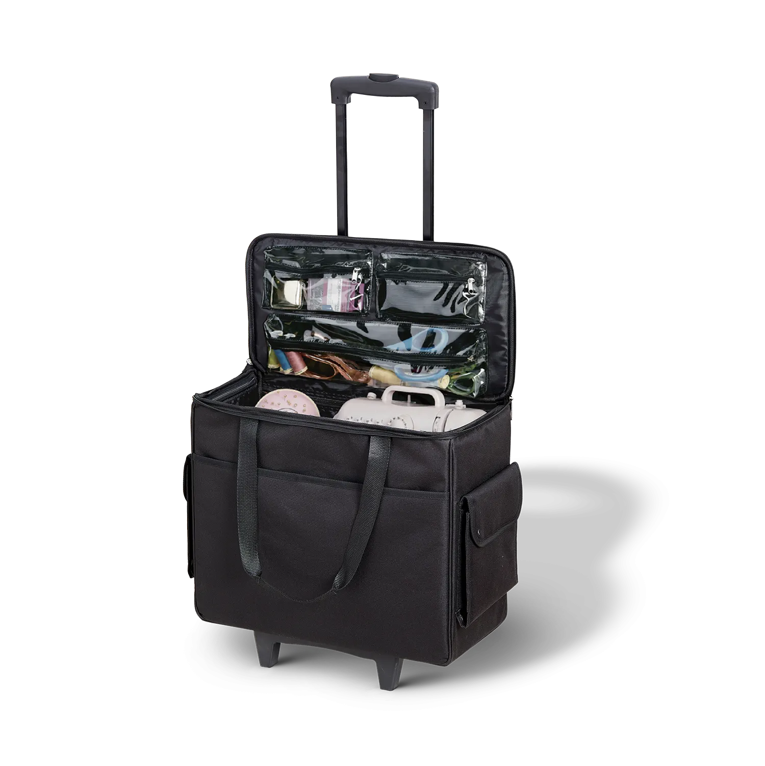 Printed Sewing Machine Trolley Bag
