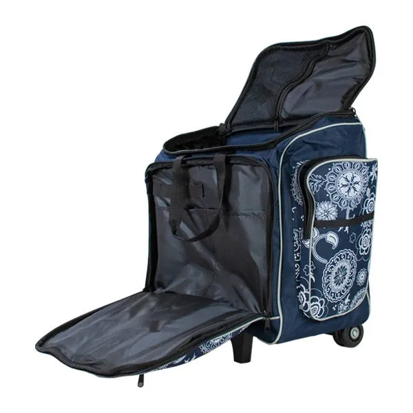 Printed Sewing Machine Trolley Bag