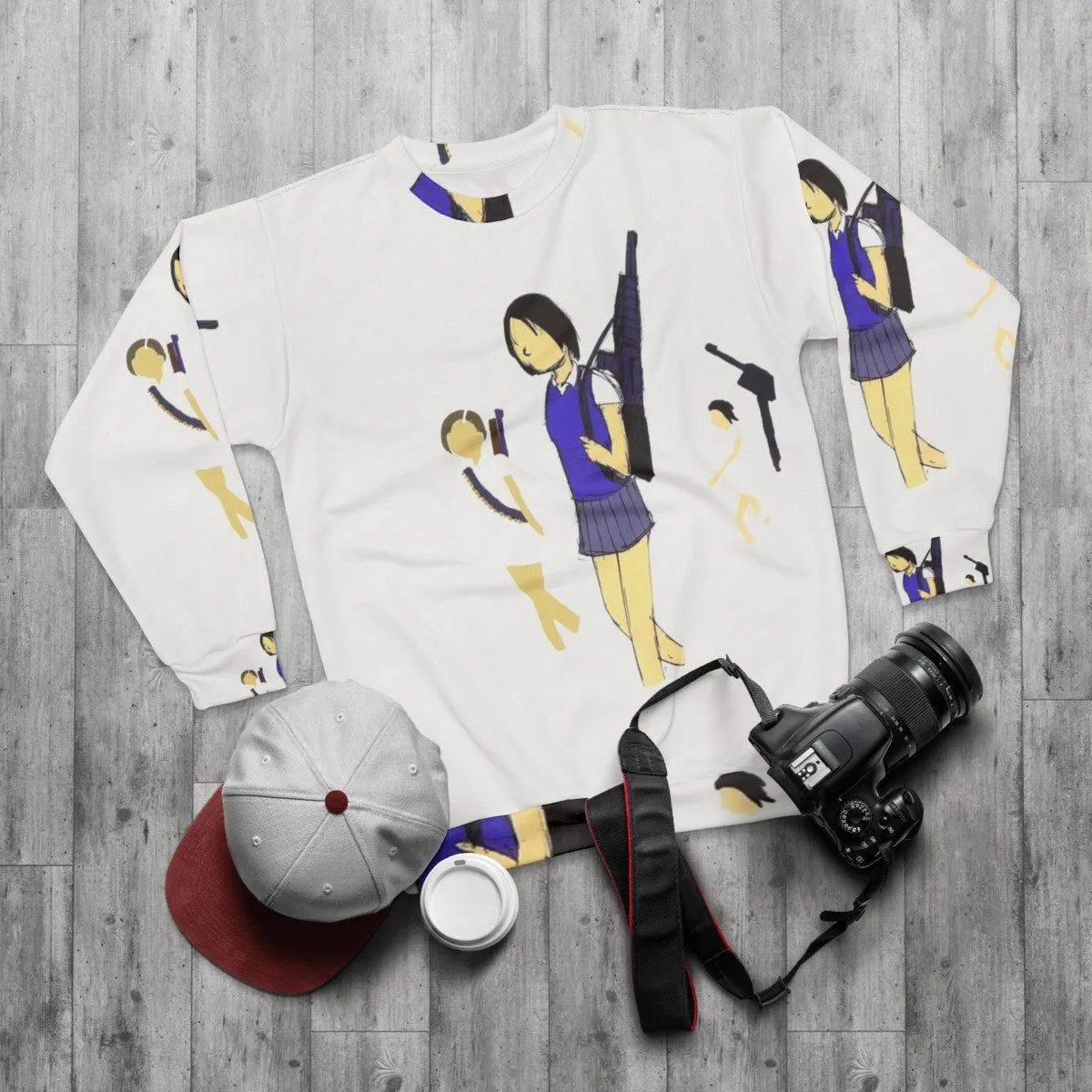 "Number Girl School Girl Distortional Addict Japanese Band Sweatshirt"