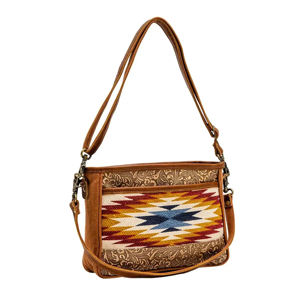 Refit Small Canvas & Leather Crossbody