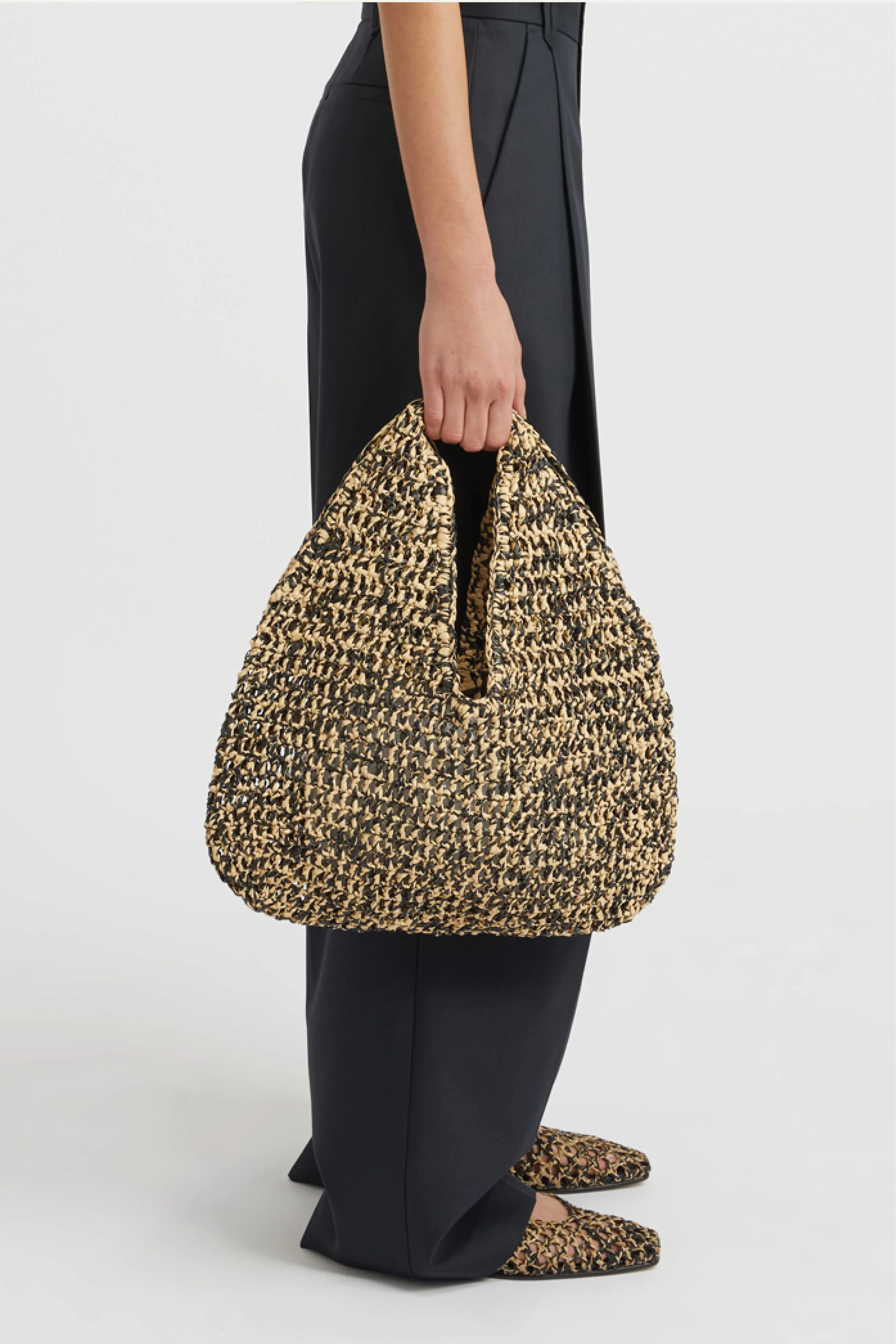Remi Straw Medium Bag