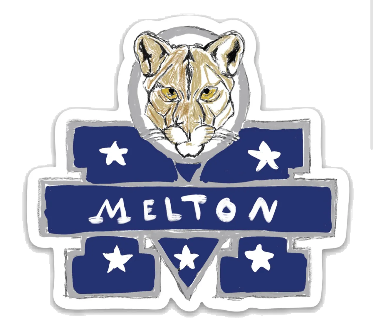 Rollan Melton Elementary School Stickers