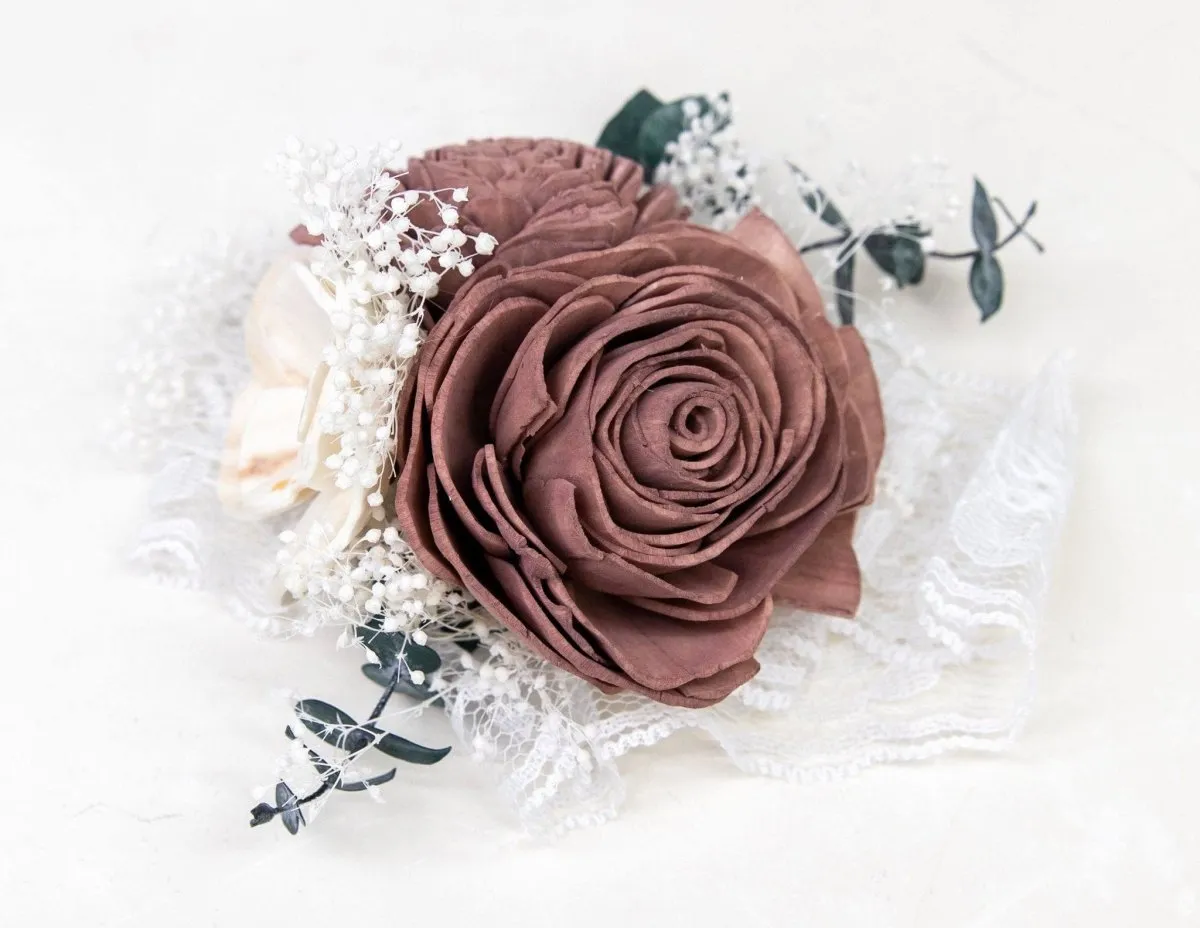 Rustic Chic Corsage (Set of 3)*
