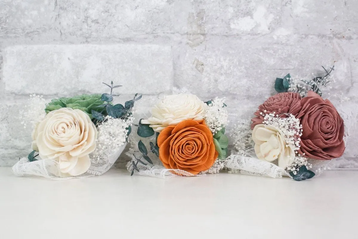 Rustic Chic Corsage (Set of 3)*