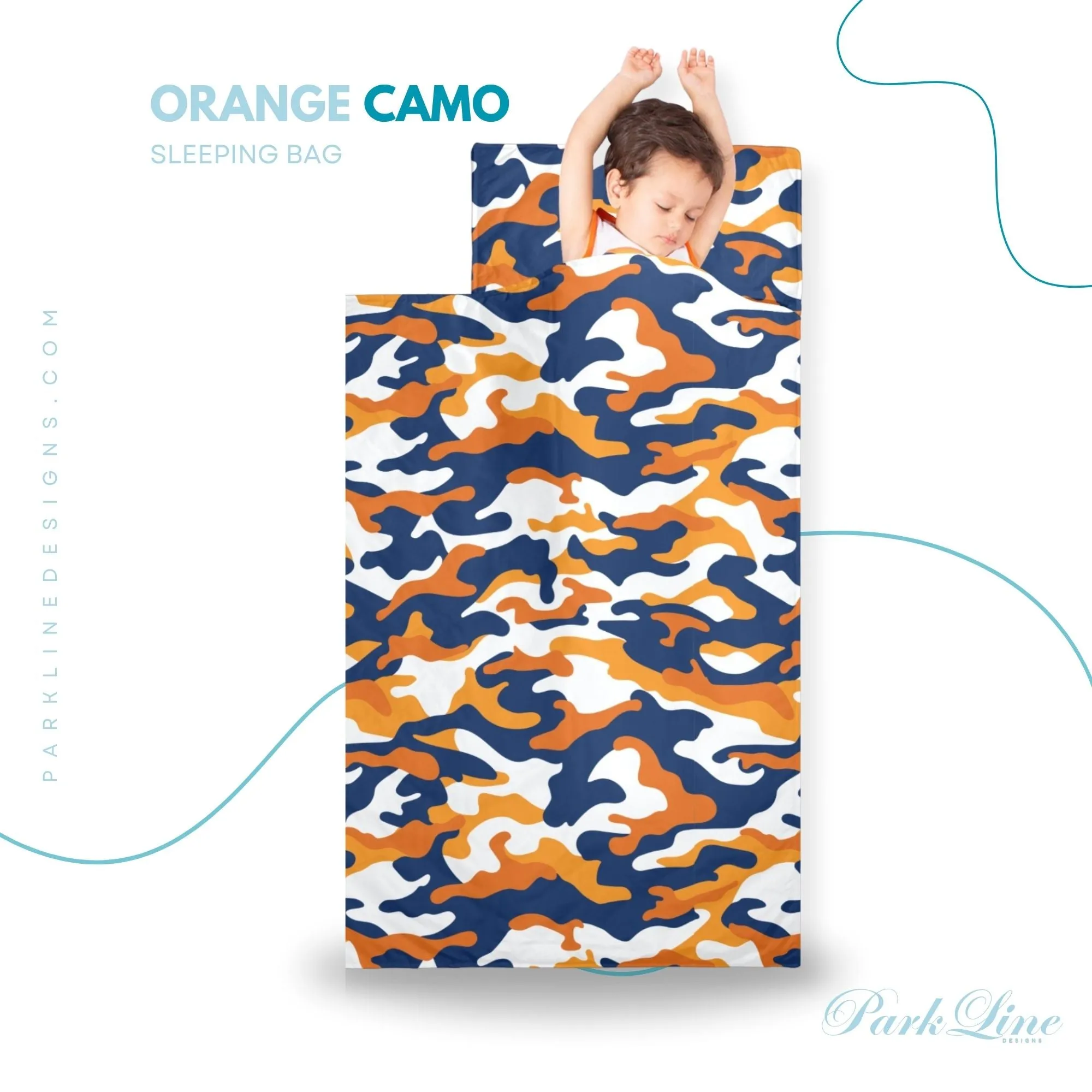 Sail Boat Kids' Long Sleeping Bag | A Catchy Blend of Comfort & Style | Lightweight and Durable Sleeping Bag for Kids