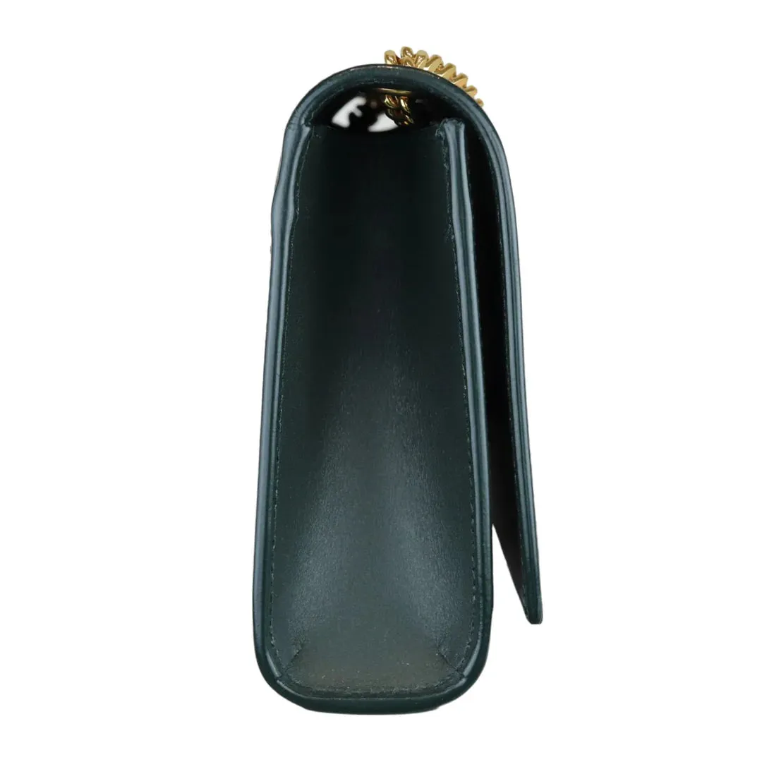 SAINT LAURENT Kate Tassel Small Calfskin Green GHW YSL