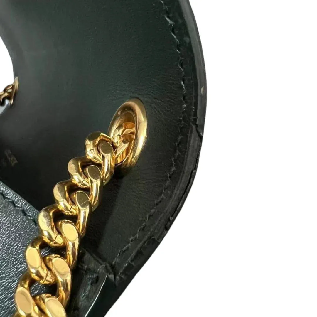 SAINT LAURENT Kate Tassel Small Calfskin Green GHW YSL